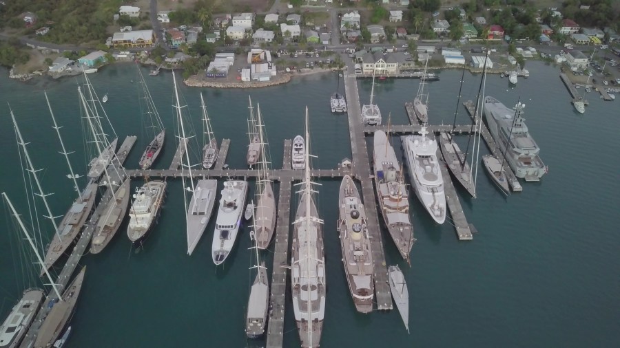 Over Black Mast Dock